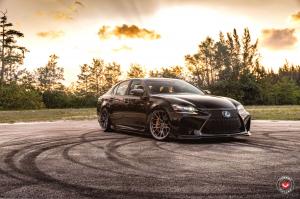 2019 Lexus GS F on Vossen Wheels (M-X3)